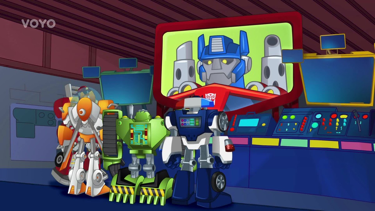 2. díl 1. série Transformers Roboti záchranáři Voyo